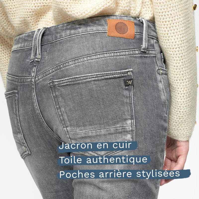 jeans poches fantaisie