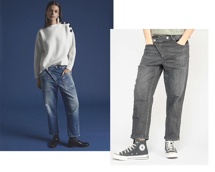 jeans cosy femme