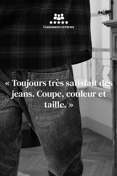 avis clients jeans homme le temps des cerises