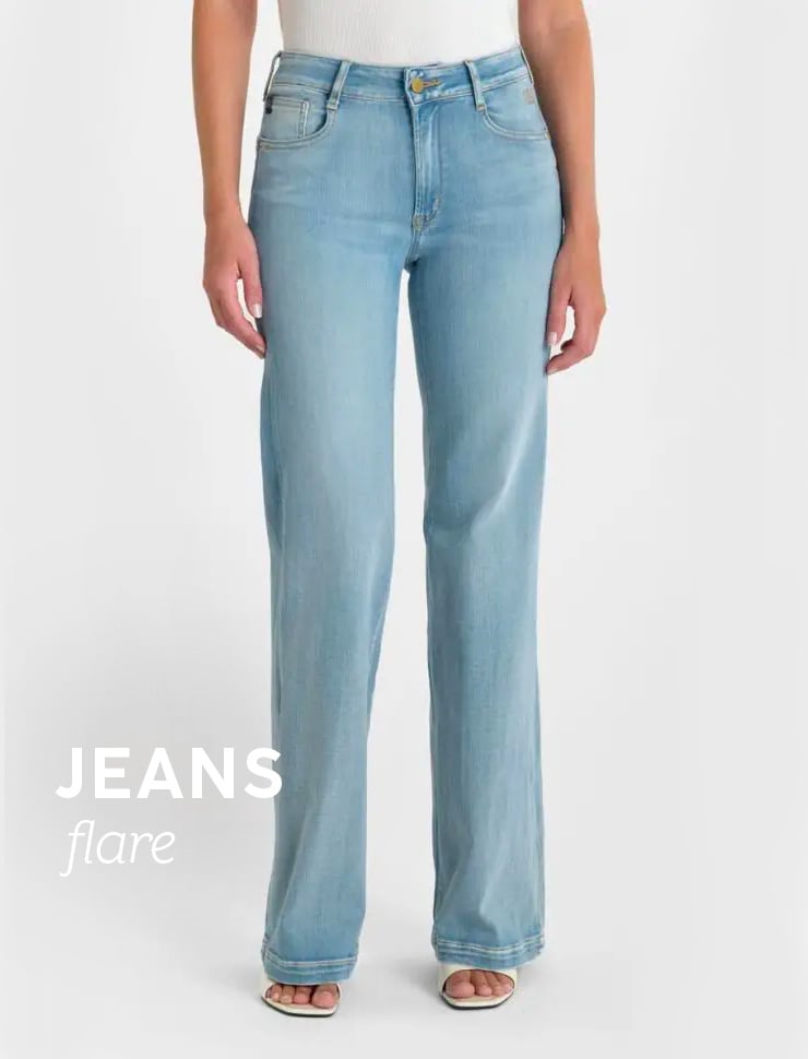 jeans flare pour femme