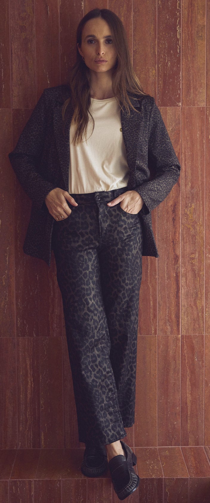Pantalon wide leg
