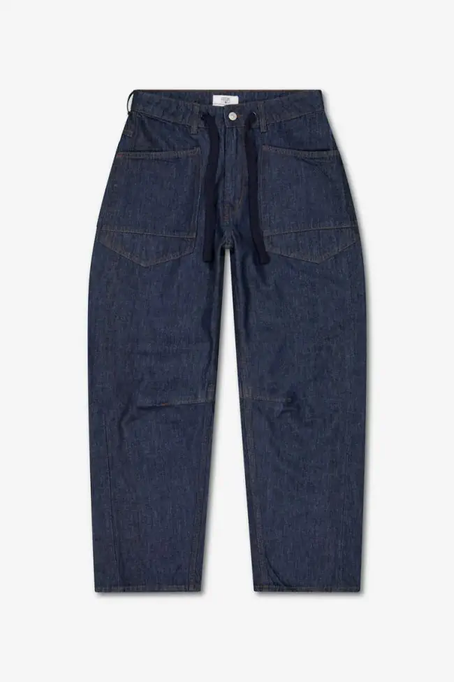 Jeans balloon Madie bleu brut
