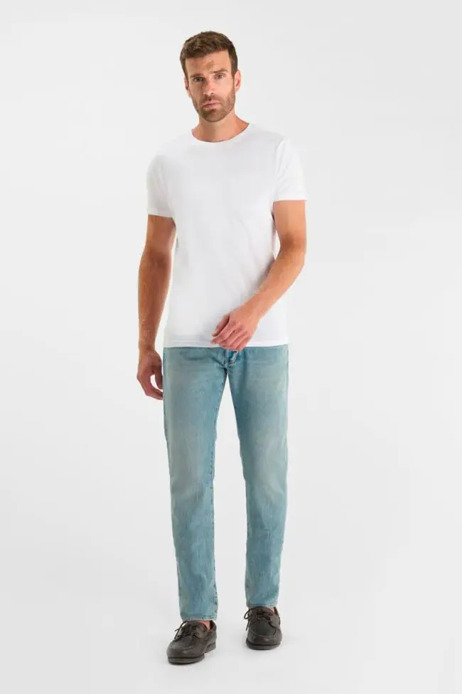 Jeans 700/11 adjusted Khalle bleu clair
