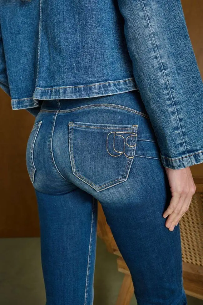 Jeans pulp slim Kela bleu foncé
