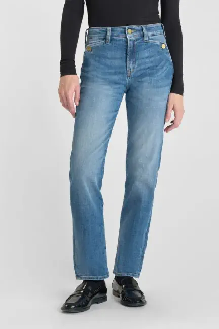Jeans 400/17 mom taille haute 7/8ème bleu N°4