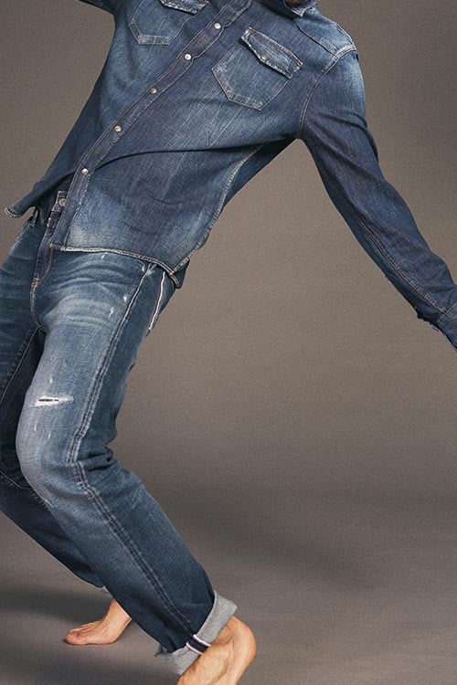 jeans destroy homme